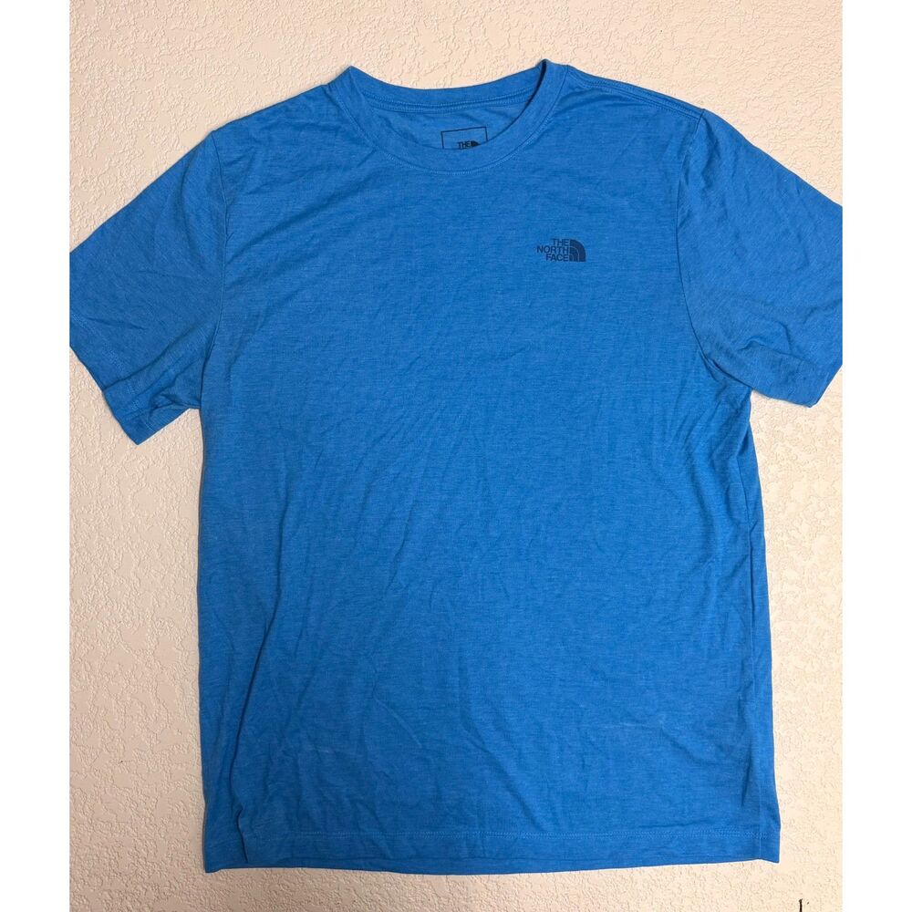 The North Face Blue Short Sleeve Logo T-Shirt Size L